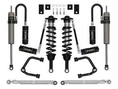 ICON Vehicle Dynamics 1.25 to 3.50-Inch Suspension Lift System with Billet Upper Control Arms; Stage 8 (22-24 Tundra w/o Load-Leveling Air System, Excluding TRD Pro)