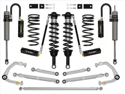 ICON Vehicle Dynamics 1.25 to 3.50-Inch TRD Suspension Lift System with Billet Upper Control Arms; Stage 11 (22-24 Tundra w/o Load-Leveling Air System, Excluding TRD Pro)