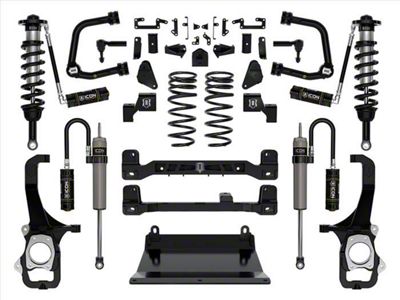 ICON Vehicle Dynamics 6-Inch Suspension Lift System with Tubular Upper Control Arms; Stage 4 (22-24 Tundra w/o AVS System & Load-Leveling Air System)