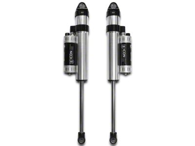 ICON Vehicle Dynamics V.S. 2.5 Series Rear Piggyback Shocks with CDCV for 3-Inch Lift (07-18 Jeep Wrangler JK)