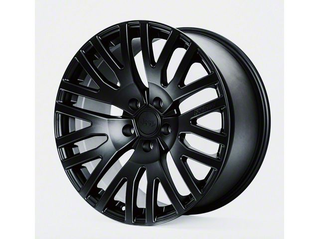 Iconisus Forged ICON Satin Black Wheel; 20x9.5 (18-24 Jeep Wrangler JL)