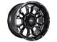 Impact Wheels 901 Gloss Black Milled 6-Lug Wheel; 20x10; -12mm Offset (03-09 4Runner)