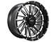 Impact Wheels 903 Gloss Black Milled 6-Lug Wheel; 20x10; -12mm Offset (03-09 4Runner)