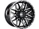 Impact Wheels 819 Gloss Black Milled 6-Lug Wheel; 18x9; 0mm Offset (04-15 Titan)