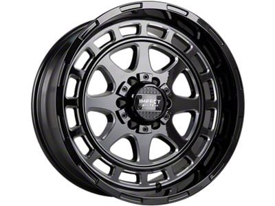 Impact Wheels 905 Gloss Black Milled 6-Lug Wheel; 20x10; -12mm Offset (04-15 Titan)