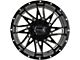 Impact Wheels 814 Gloss Black Milled 6-Lug Wheel; 20x10; -12mm Offset (05-15 Tacoma)
