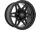 Impact Wheels 881 Satin Black 6-Lug Wheel; 17x9; -12mm Offset (05-15 Tacoma)