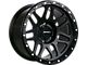 Impact Wheels 883 Satin Black 6-Lug Wheel; 17x9; -12mm Offset (05-15 Tacoma)