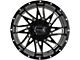 Impact Wheels 814 Gloss Black Milled 6-Lug Wheel; 20x10; -12mm Offset (10-24 4Runner)