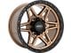 Impact Wheels 881 Bronze with Black Bead 6-Lug Wheel; 17x9; -12mm Offset (10-24 4Runner)