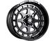 Impact Wheels 905 Gloss Black Milled 6-Lug Wheel; 17x9; -12mm Offset (10-24 4Runner)