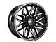 Impact Wheels 819 Matte Black 6-Lug Wheel; 17x9; 0mm Offset (2024 Tacoma)