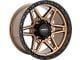 Impact Wheels 881 Bronze with Black Bead 6-Lug Wheel; 17x9; -12mm Offset (2024 Tacoma)