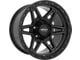 Impact Wheels 881 Satin Black 6-Lug Wheel; 17x9; -12mm Offset (2024 Tacoma)