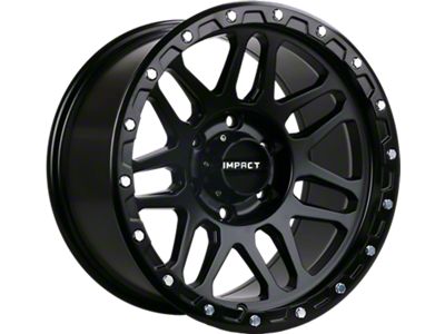 Impact Wheels 883 Satin Black 6-Lug Wheel; 17x9; -12mm Offset (03-09 4Runner)