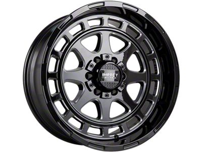 Impact Wheels 905 Gloss Black Milled 6-Lug Wheel; 20x10; -12mm Offset (03-09 4Runner)