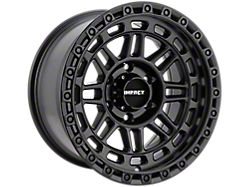 Impact Wheels 8806 Satin Black 6-Lug Wheel; 17x9; 0mm Offset (21-25 Bronco, Excluding Raptor)