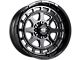 Impact Wheels 905 Gloss Black Milled 6-Lug Wheel; 20x10; -12mm Offset (21-24 Bronco, Excluding Raptor)