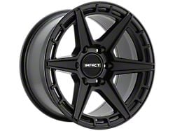 Impact Wheels 8809 Satin Black Wheel; 17x9; -12mm Offset (18-25 Jeep Wrangler JL)