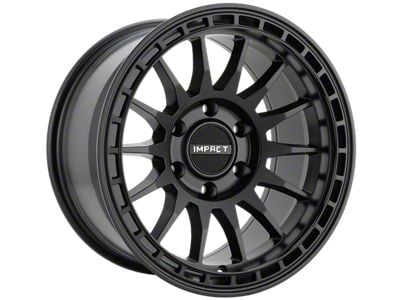 Impact Wheels 8815 Satin Black Wheel; 17x9; -12mm Offset (07-18 Jeep Wrangler JK)