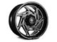 Impact Wheels 830 Gloss Black Milled 6-Lug Wheel; 20x10; -12mm Offset (16-23 Tacoma)