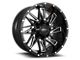 Impact Wheels 814 Gloss Black Milled 6-Lug Wheel; 18x9; 0mm Offset (22-24 Tundra)