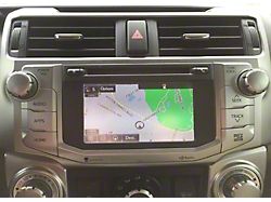 Infotainment Entune Premium GPS Navigation Radio with SiriusXM; Black (14-19 4Runner w/ Basic Audio)