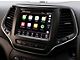 Infotainment GPS Navigation 8.4 4C NAV UAQ Radio with Apple CarPlay, Android Auto and 8.40-Inch Bezel; Silver Anodized Trim (14-18 Jeep Cherokee KL)