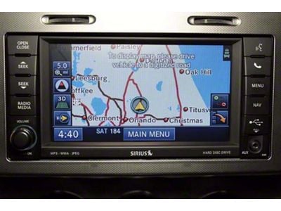 Infotainment Mopar Premium Factory GPS Navigation MyGIG RHR Radio Upgrade; HS Group (11-13 Jeep Grand Cherokee WK2)