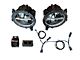 Infotainment Factory OEM LED Headlight Upgrade Kit; Black Housing; Clear Lens (18-24 Jeep Wrangler JL)