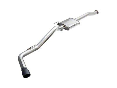 Injen High Tuck Single Exhaust System with Black Tip; Side Exit (16-23 2.7L Tacoma)