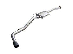 Injen High Tuck Single Exhaust System with Black Tip; Side Exit (16-23 3.5L Tacoma)