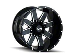 ION Wheels 141 Gloss Black Milled 6-Lug Wheel; 20x9; 18mm Offset (04-15 Titan)