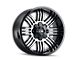 ION Wheels 144 Satin Black Machined 6-Lug Wheel; 20x10; -19mm Offset (04-15 Titan)