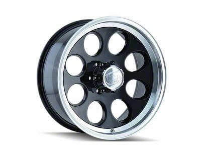 ION Wheels 171 Gloss Black Machined 5-Lug Wheel; 15x8; -27mm Offset (05-15 Tacoma)