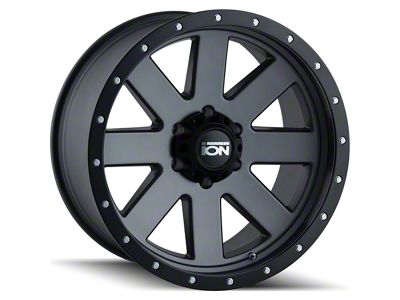 ION Wheels TYPE 134 Matte Gunmetal Beadlock 6-Lug Wheel; 17x8.5; 6mm Offset (03-09 4Runner)