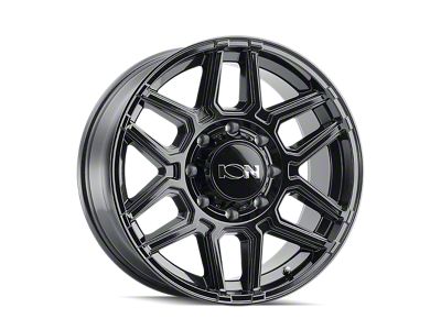 ION Wheels 146 Gloss Black 6-Lug Wheel; 20x10; -19mm Offset (04-15 Titan)