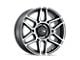 ION Wheels 146 Matte Black Machined with Dark 6-Lug Wheel; 20x10; -19mm Offset (04-15 Titan)