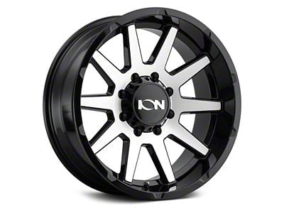 ION Wheels TYPE 143 Gloss Black Machine 6-Lug Wheel; 18x9; 0mm Offset (04-15 Titan)