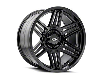 ION Wheels TYPE 147 Gloss Black 6-Lug Wheel; 20x9; 18mm Offset (04-15 Titan)