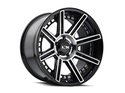 ION Wheels TYPE 149 Black Machined 6-Lug Wheel; 20x9; -12mm Offset (04-15 Titan)