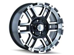 ION Wheels 179 Satin Black Machined 6-Lug Wheel; 16x8; 10mm Offset (05-21 Frontier)