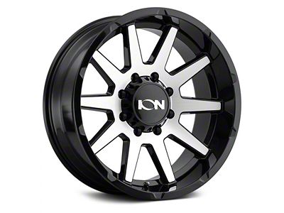 ION Wheels TYPE 143 Gloss Black Machine 6-Lug Wheel; 20x9; 0mm Offset (05-15 Tacoma)