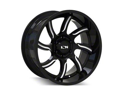 ION Wheels TYPE 151 Gloss Black Milled 6-Lug Wheel; 20x10; -19mm Offset (05-15 Tacoma)