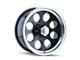 ION Wheels 171 Gloss Black Machined 6-Lug Wheel; 16x8; -5mm Offset (10-24 4Runner)