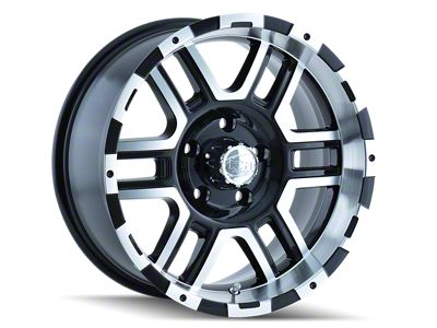 ION Wheels 179 Satin Black Machined 6-Lug Wheel; 16x8; 10mm Offset (10-24 4Runner)