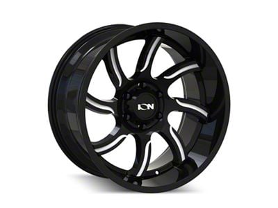 ION Wheels TYPE 151 Gloss Black Milled 6-Lug Wheel; 20x9; 0mm Offset (10-24 4Runner)