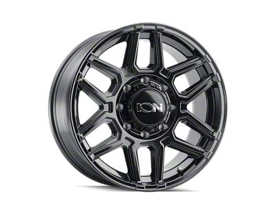 ION Wheels 146 Gloss Black 6-Lug Wheel; 17x9; 0mm Offset (16-23 Tacoma)