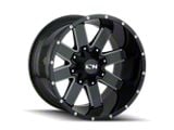 ION Wheels TYPE 141 Gloss Black Milled 6-Lug Wheel; 20x9; 0mm Offset (05-15 Tacoma)