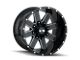 ION Wheels TYPE 141 Gloss Black Milled 6-Lug Wheel; 20x10; -19mm Offset (2024 Tacoma)